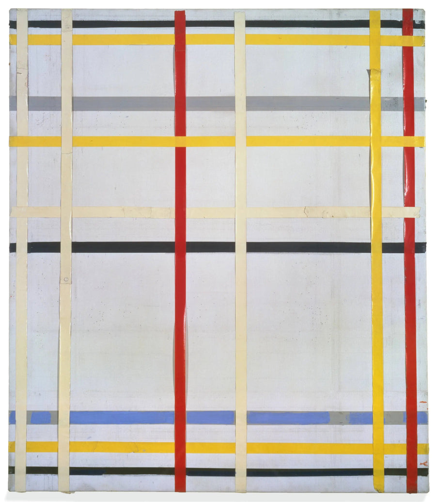 New York City 2 [ufærdig, tidligere New York City III] - Piet Mondrian