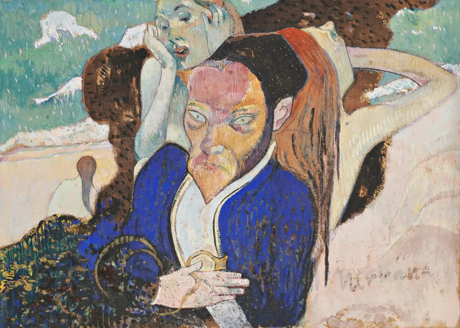 Nirvana, Portræt af Jacob Meyer de Haan - Paul Gauguin