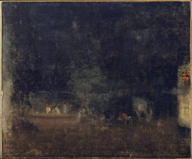 Nattestykke i grønt og guld - James Abbott McNeill Whistler