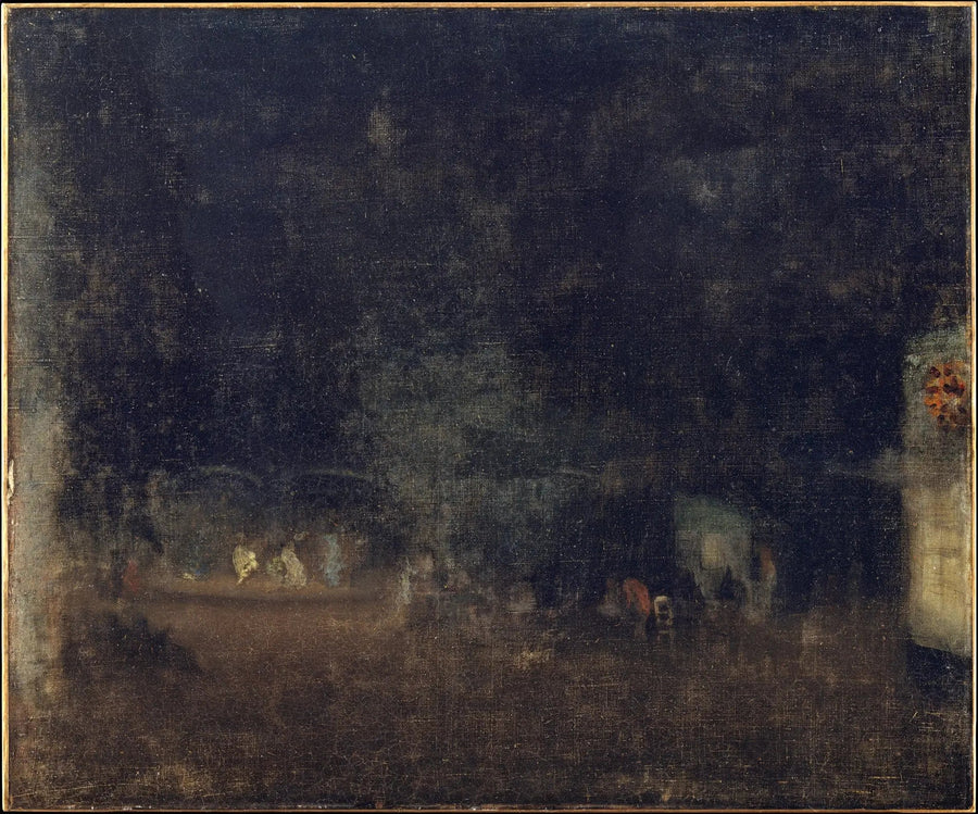 Nattestykke i grønt og guld - James Abbott McNeill Whistler