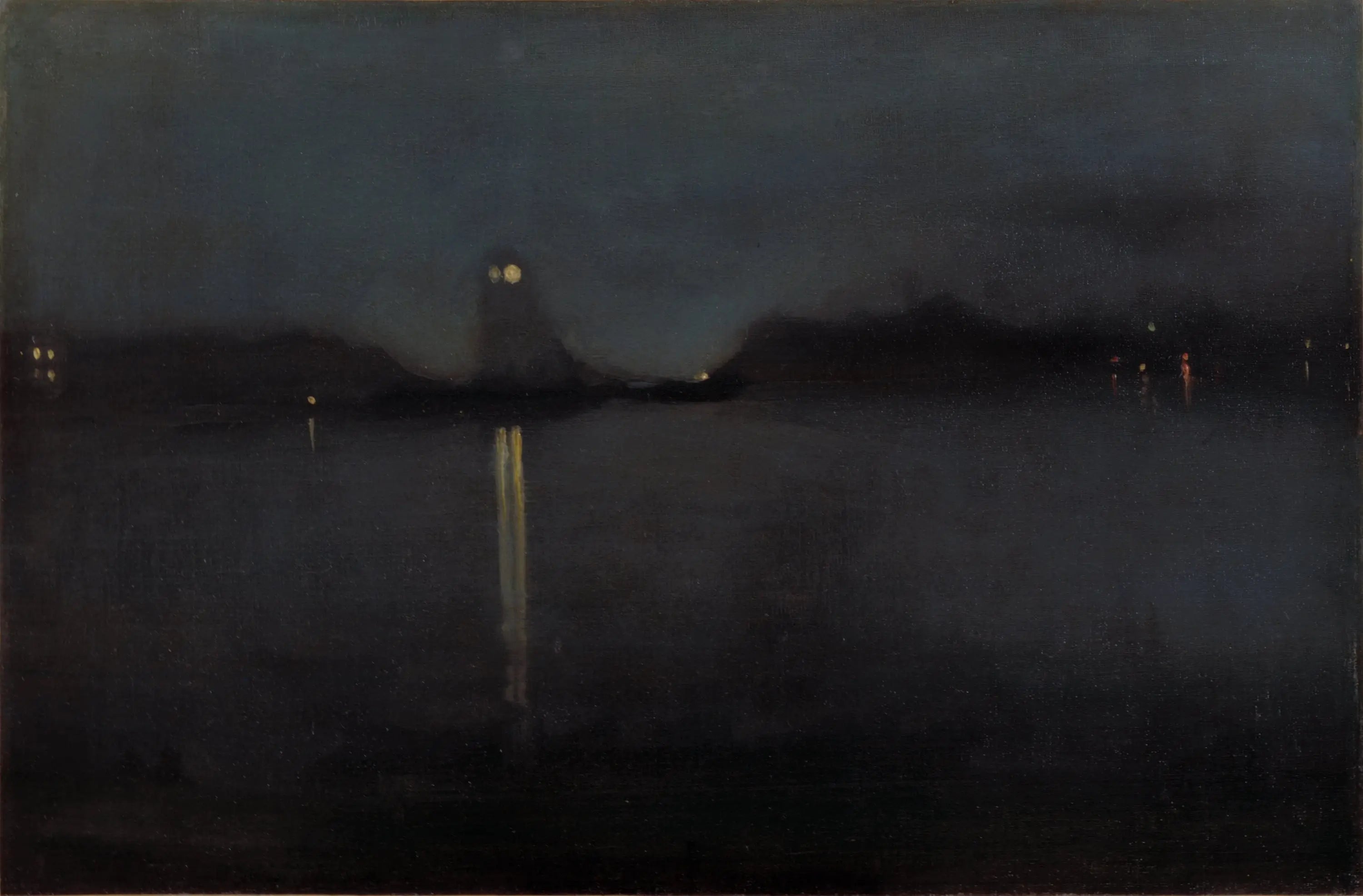Nocturne - James Abbott McNeill Whistler image 1 copie de tableau peinte à la main