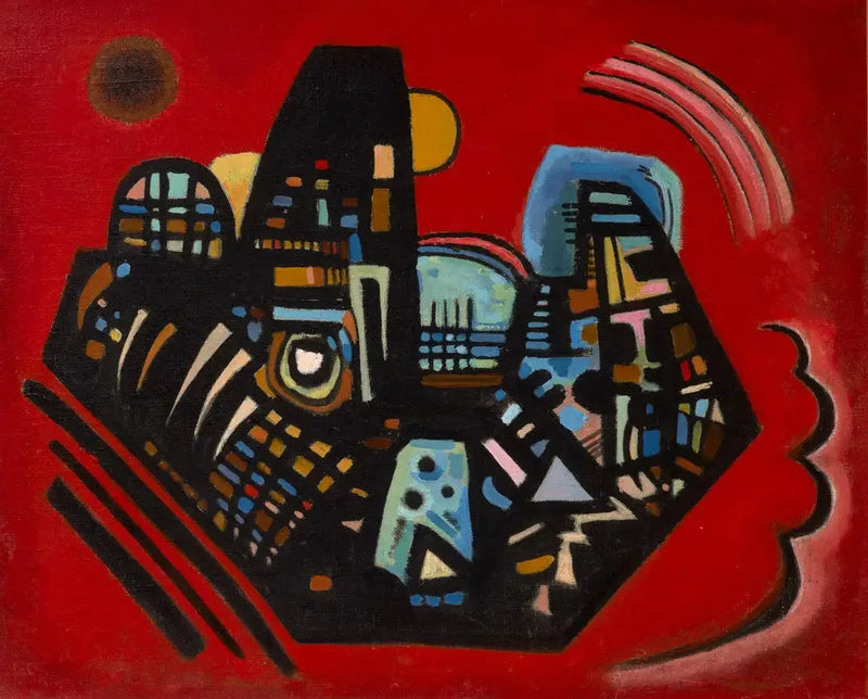 Sort-Rød - Vassily Kandinsky