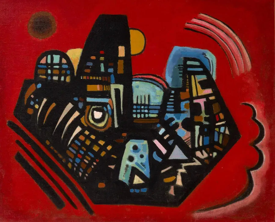 Sort-Rød - Vassily Kandinsky