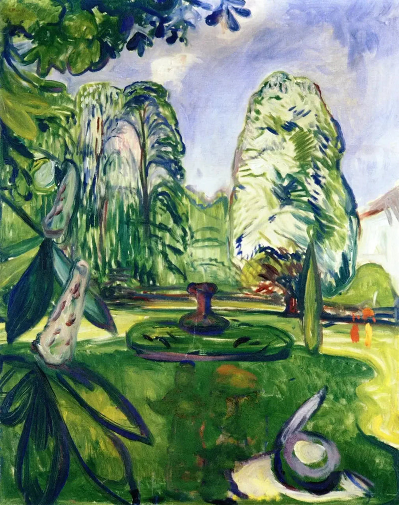 Hasseltræer - Edvard Munch