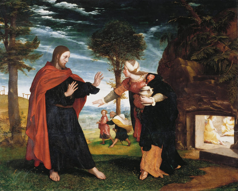 Noli me tangere - Hans Holbein den Yngre