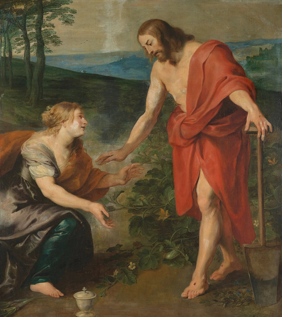 « Noli me tangere » : mødet mellem Kristus og Maria Magdalene - Peter Paul Rubens