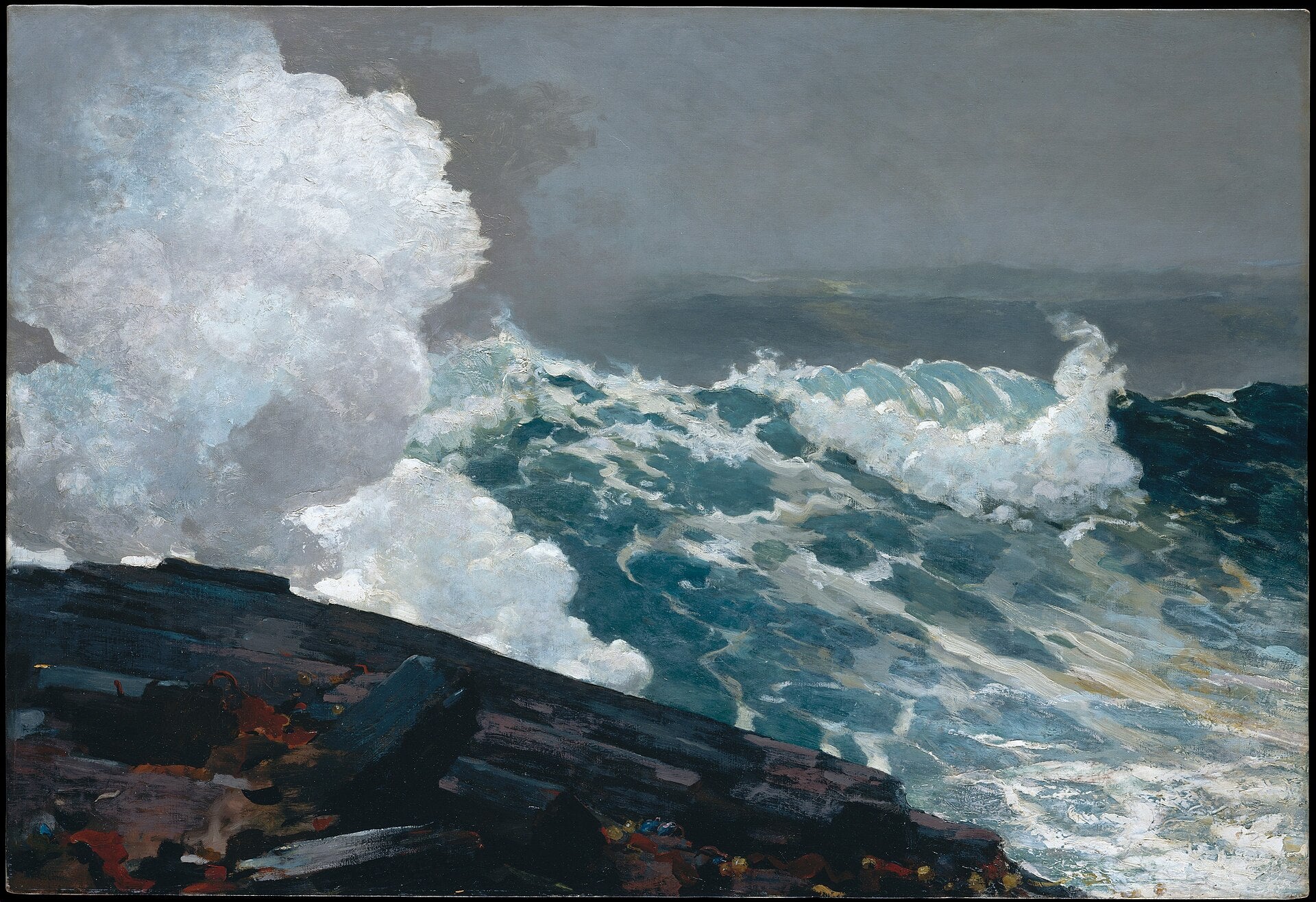 Vent du nord-est - Winslow Homer