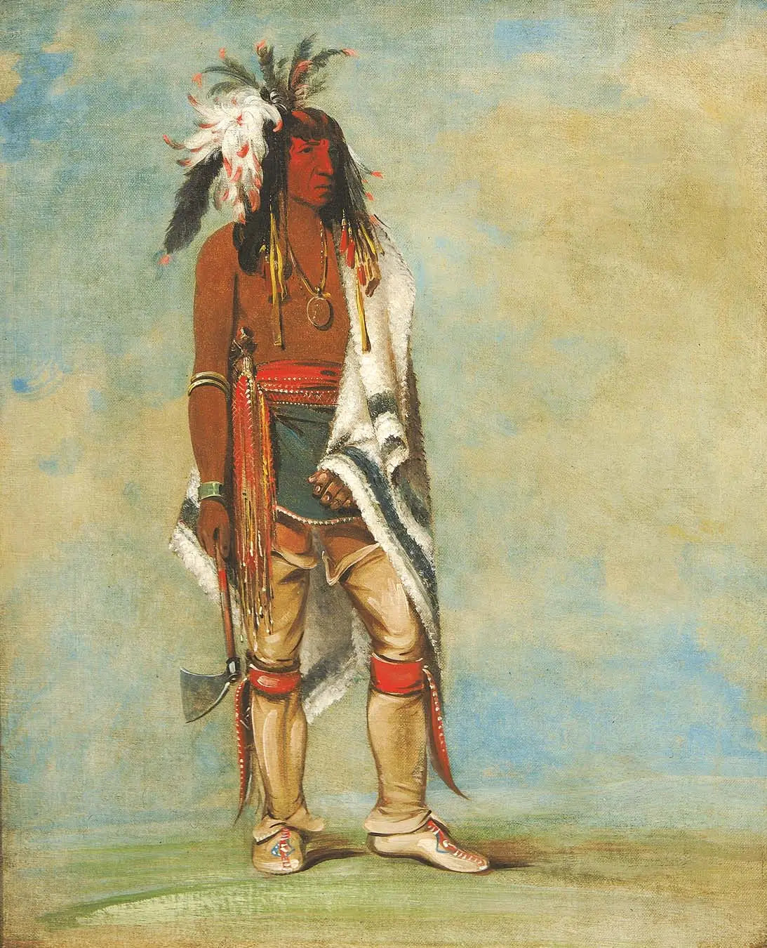 Not-to-way un chef - George Catlin - Alpha Reproduction