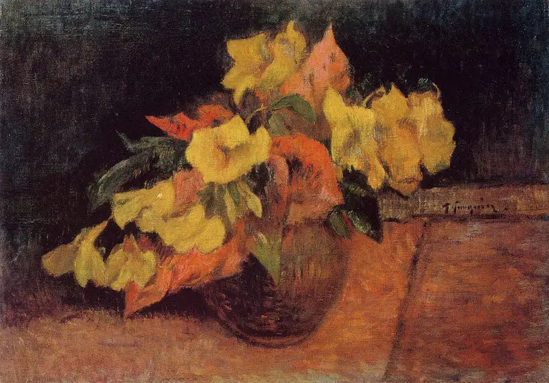 Ønotherer i en vase - Paul Gauguin