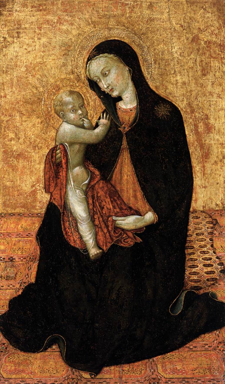 Notre Dame de l'Humilité - Stefano di Giovanni (Sassetta) image 1 reproduction réalisée par Alpha Reproduction