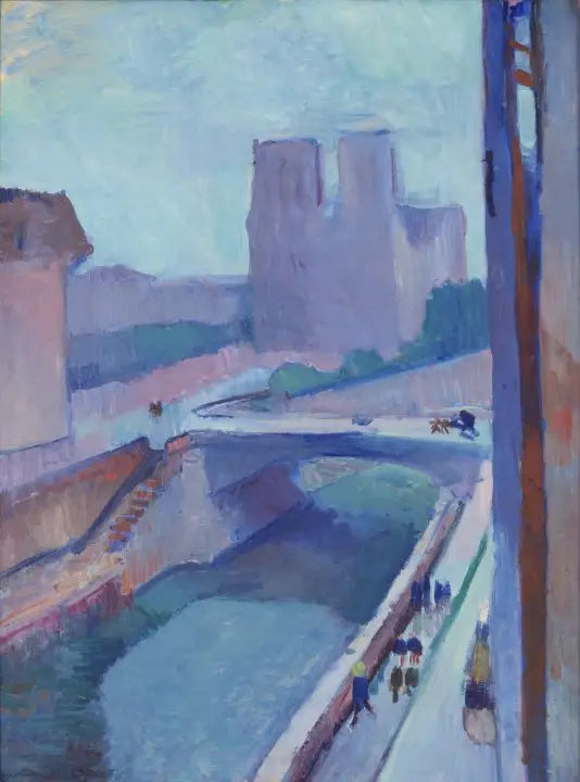 Notre-Dame, en slutning af eftermiddagen - Henri Matisse