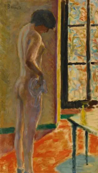 Nu ved vinduet - Pierre Bonnard