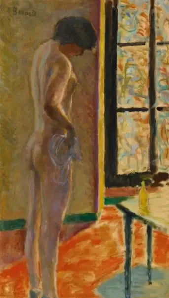 Nu ved vinduet - Pierre Bonnard