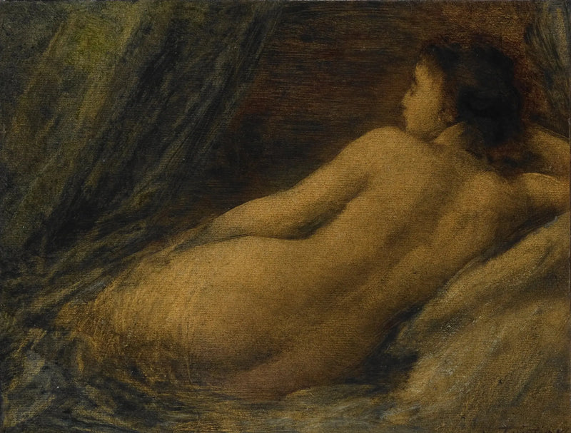 Nu liggende - Henri Fantin-Latour