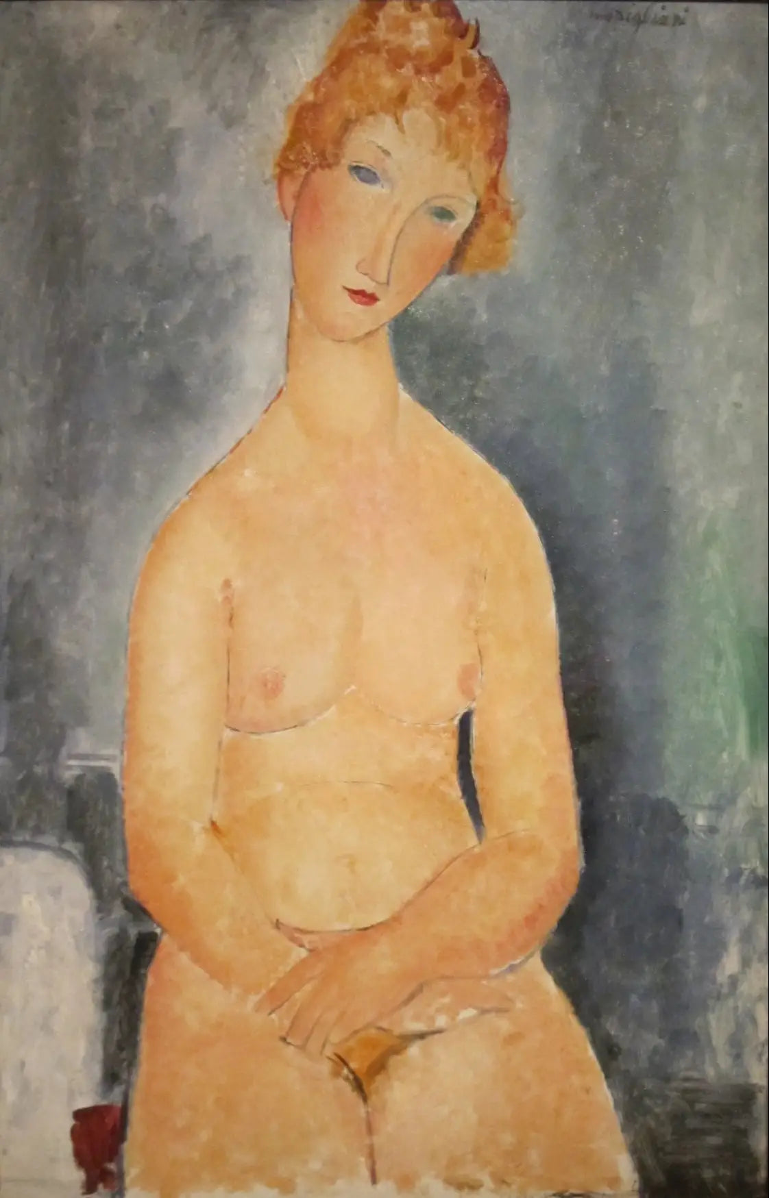 Nu assis - Amedeo Modigliani image 1 reproduction d’œuvre d’art à l’huile
