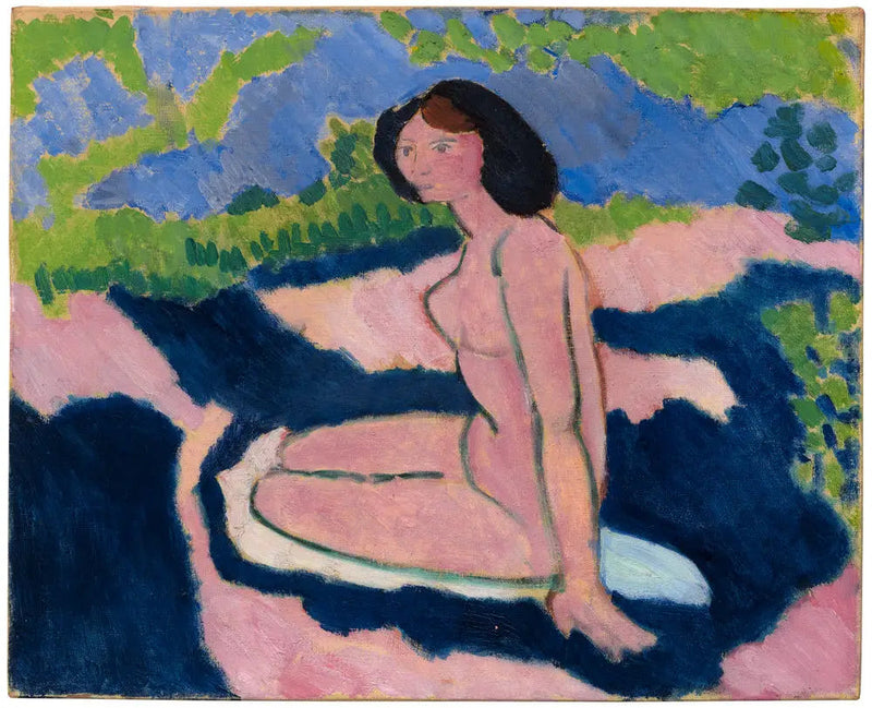 Nu siddende - Henri Matisse