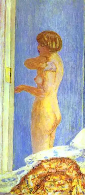 Nu med tæppefødder - Pierre Bonnard