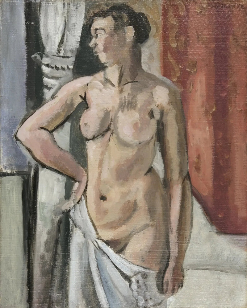 Nu i drapering - Henri Matisse