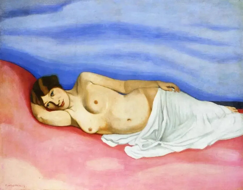 Nu i sengen - Félix Vallotton
