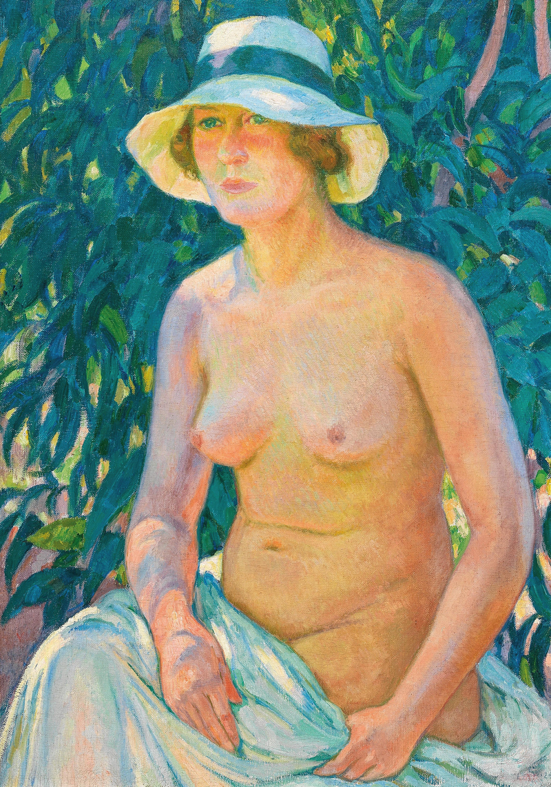 Nu i Panama, forfra - Théo van Rysselberghe