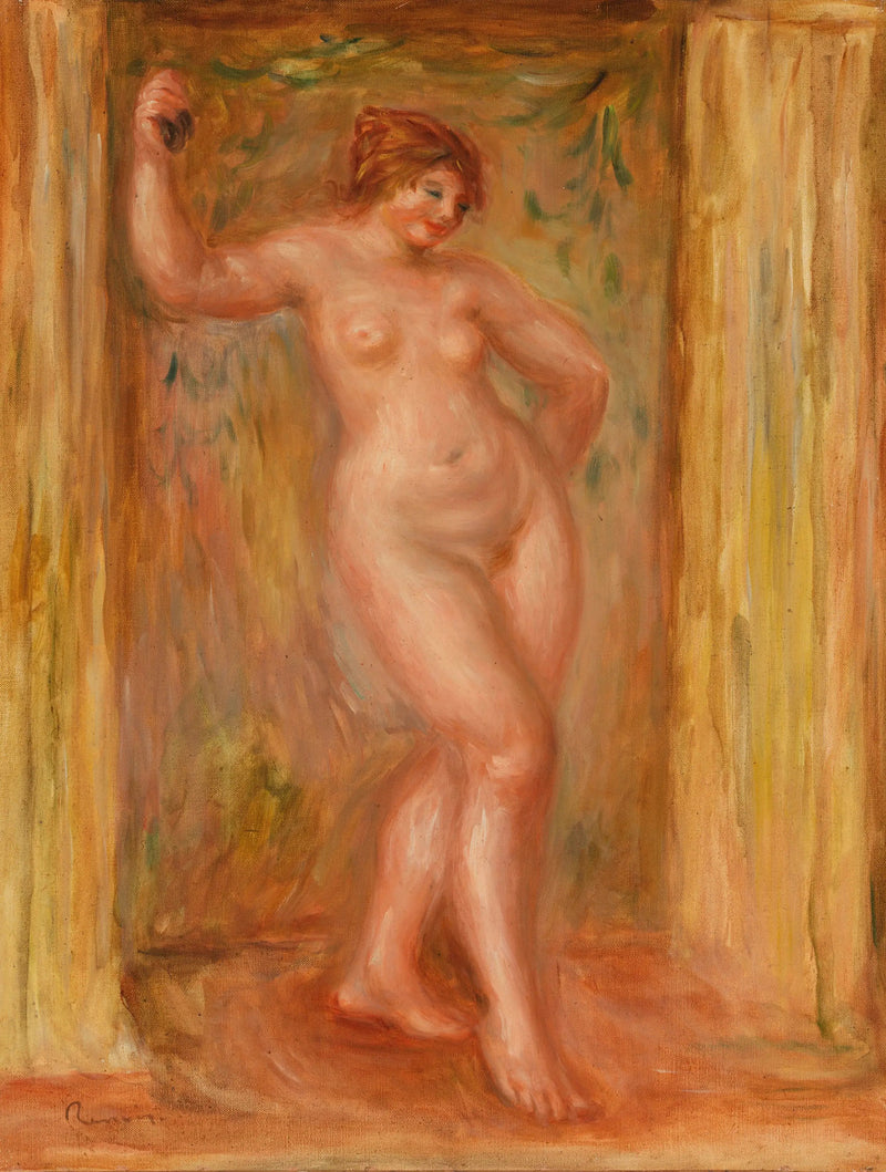 Nu med kastagnetter - Pierre-Auguste Renoir