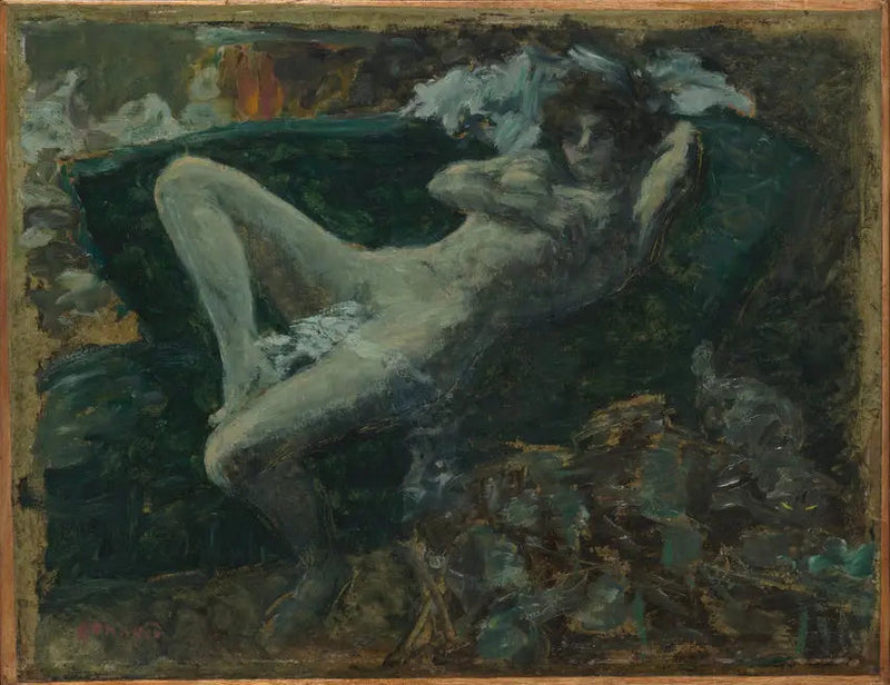 Blå nat - Pierre Bonnard