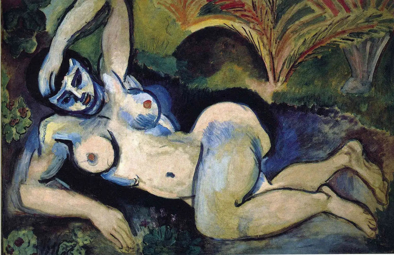 Blå nat (minde fra Biskra) - Henri Matisse