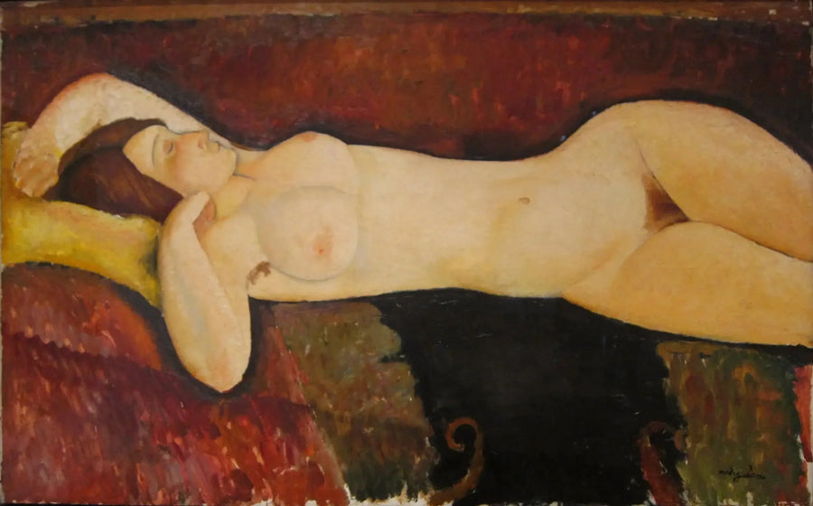 Nu couché - Amedeo Modigliani