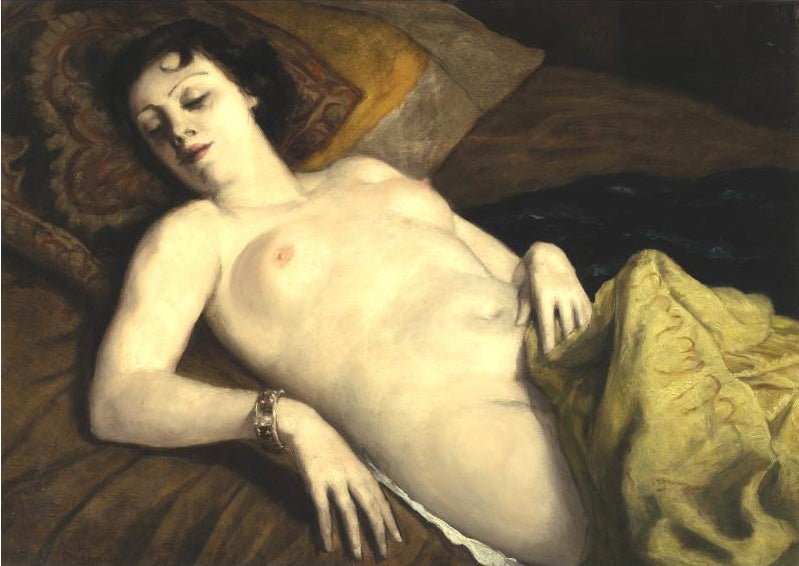 Nu ligger på armbånd - Émile Bernard