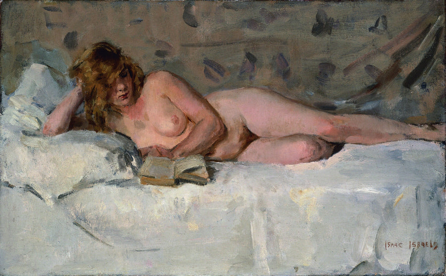 Liggende nøgen (Sjaantje van Ingen) - Isaac Israels