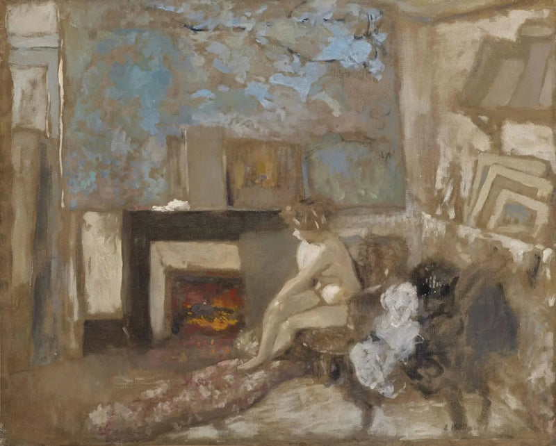 Nu i lejligheden på Truffaut-gaden - Édouard Vuillard