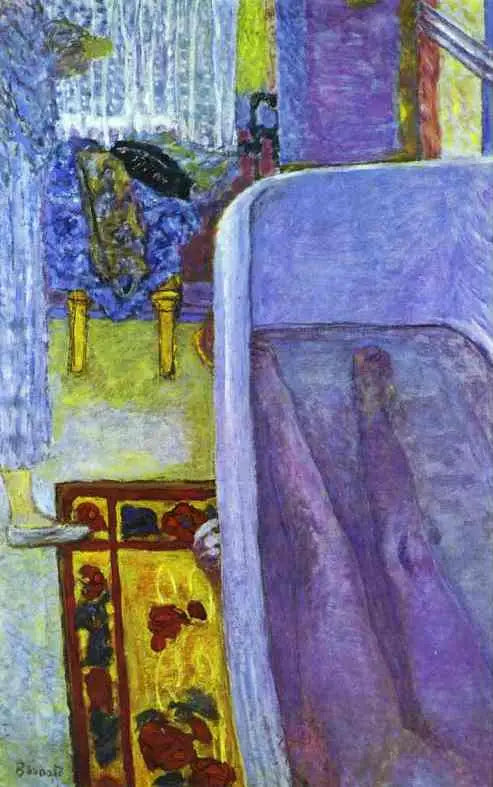 Nu i badekarret - Pierre Bonnard