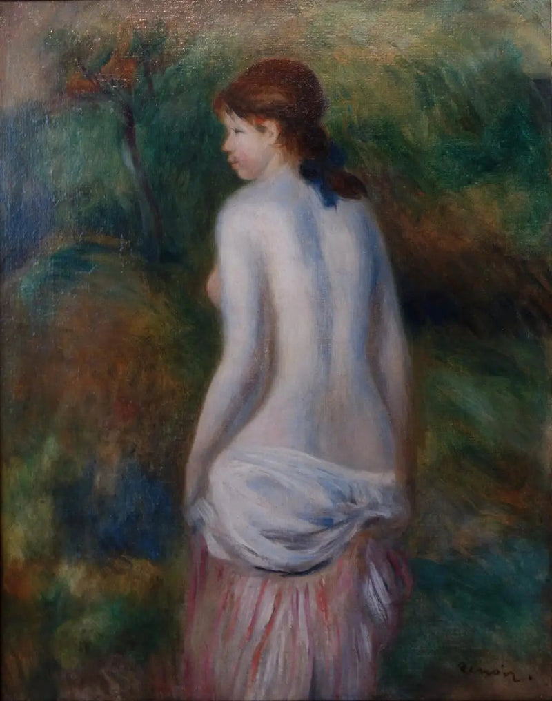Nu i et landskab - Pierre-Auguste Renoir