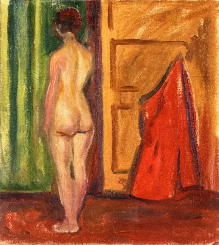 Nu de dos - Edvard Munch image 1 reproduction réalisée par Alpha Reproduction