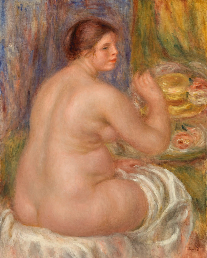 Set fra ryggen - Pierre-Auguste Renoir