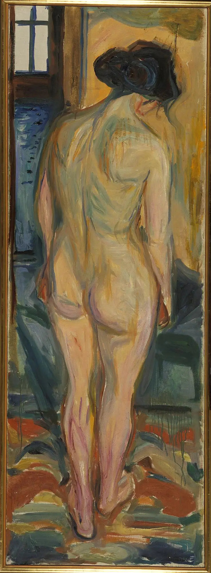 Nu stående - Edvard Munch
