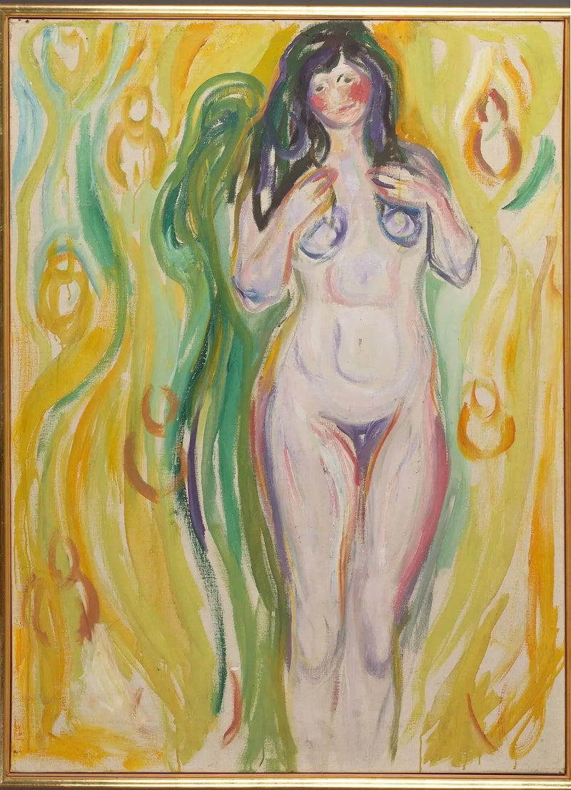 Nu stående - Edvard Munch