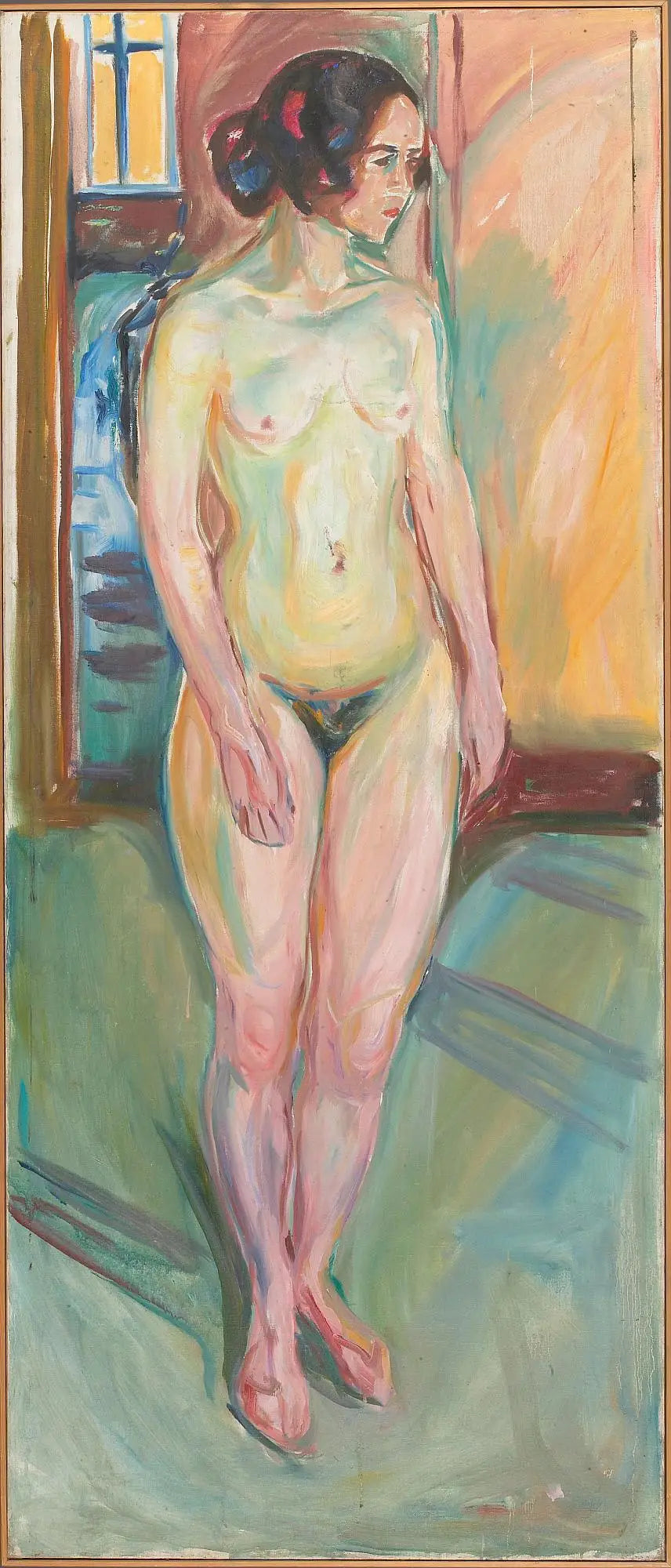 Nu stående: middag - Edvard Munch