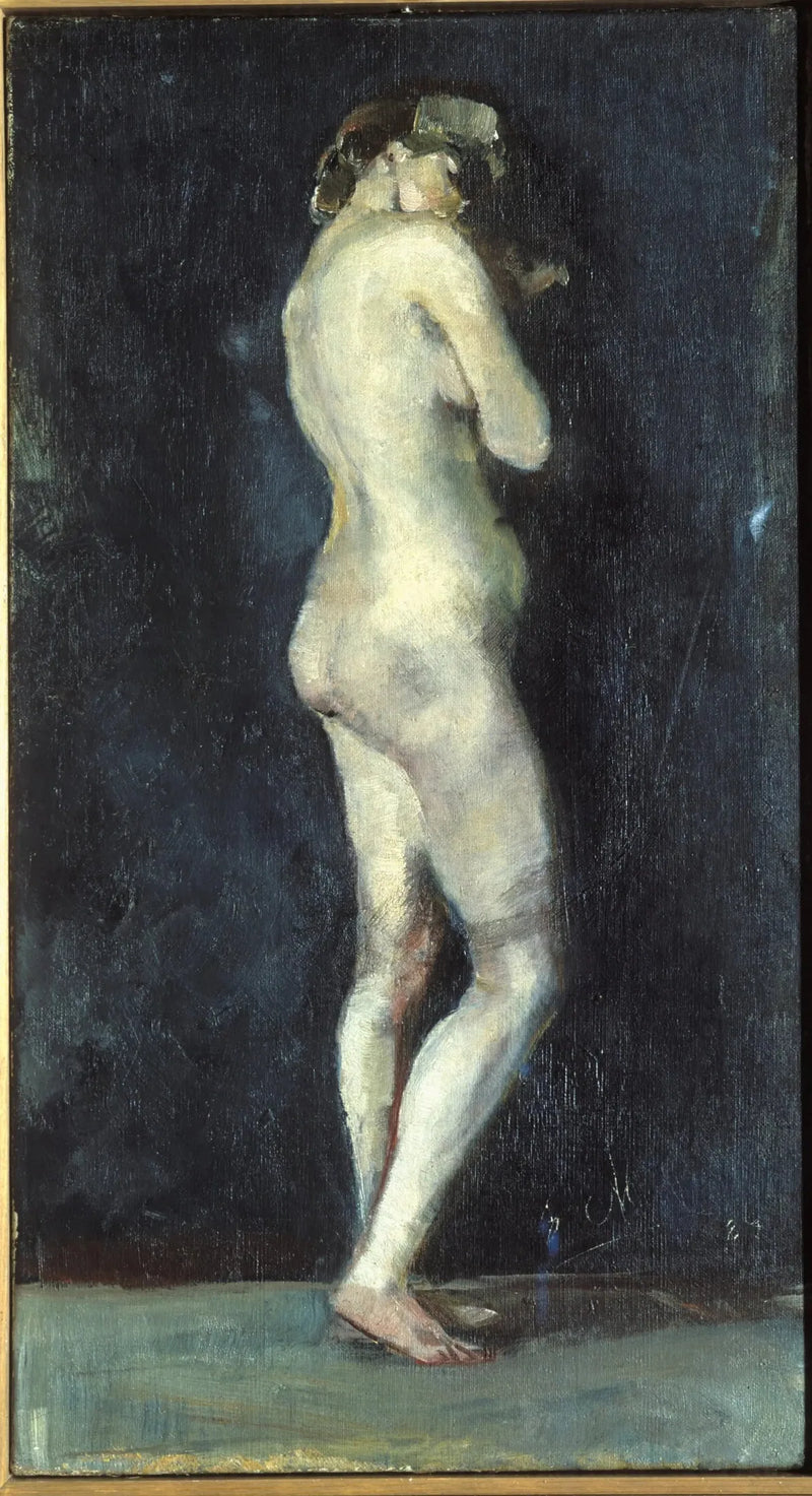Stående kvinde - Edvard Munch