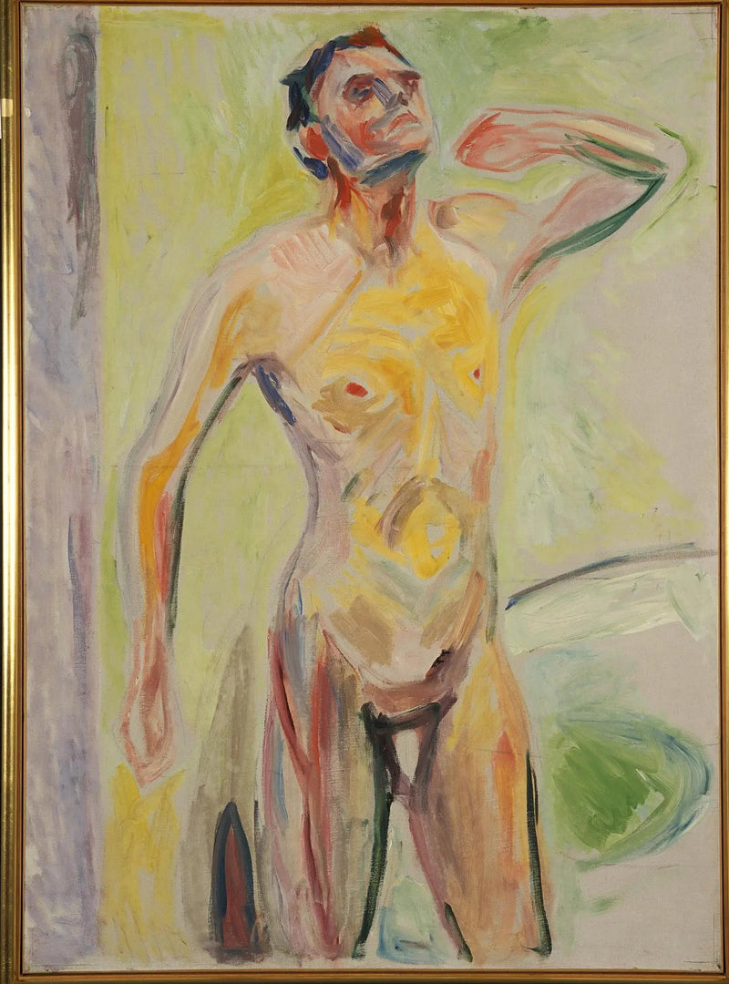 Nu mandlig - Edvard Munch