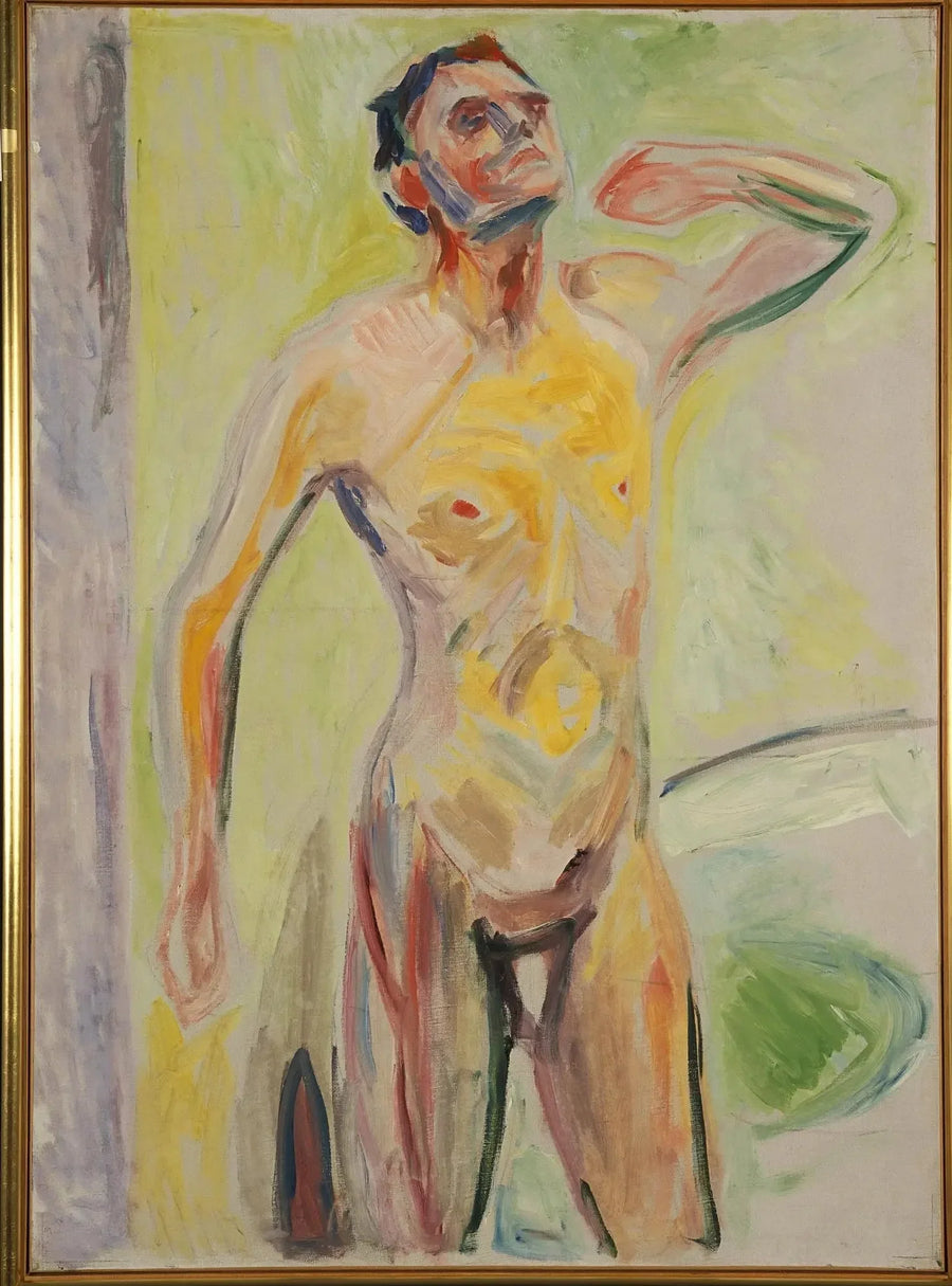Nu mandlig - Edvard Munch