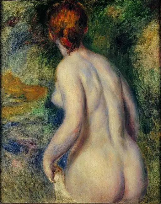 Nu set bagfra - Pierre-Auguste Renoir
