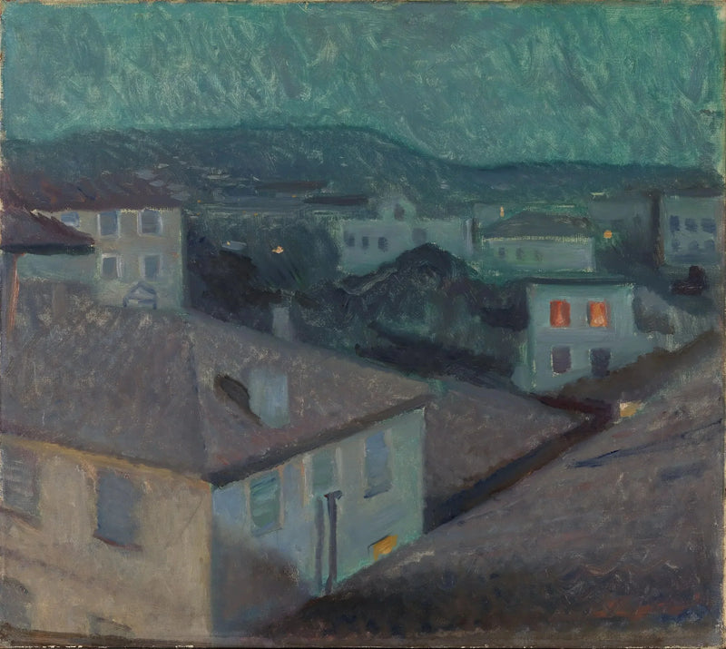 Nat i Nice - Edvard Munch