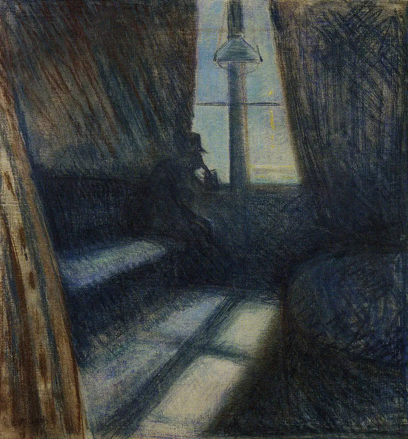 Nat i Saint-Cloud - Edvard Munch
