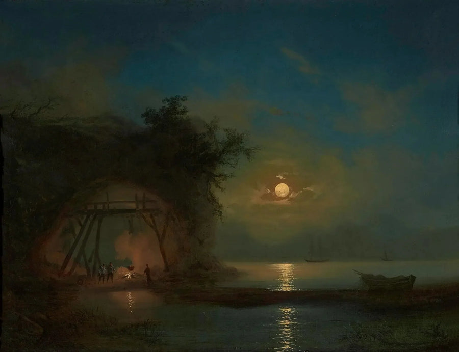 Natt under måneskinnet - Ivan Aïvazovski