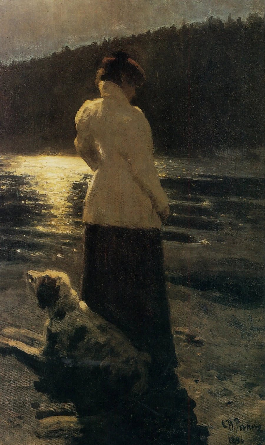 Natt under månelys. Zdravnevo - Ilya Repin