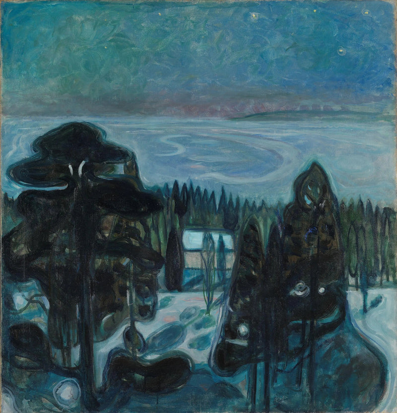 Hvid nat - Edvard Munch