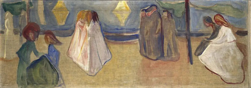 Sommernatt (Frise Reinhardt) - Edvard Munch
