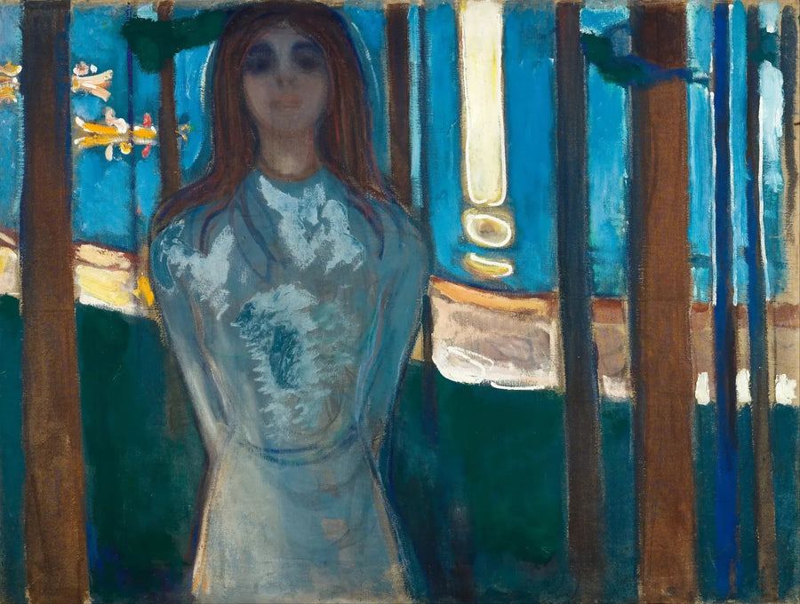 Sommernatt. Stemmen - Edvard Munch