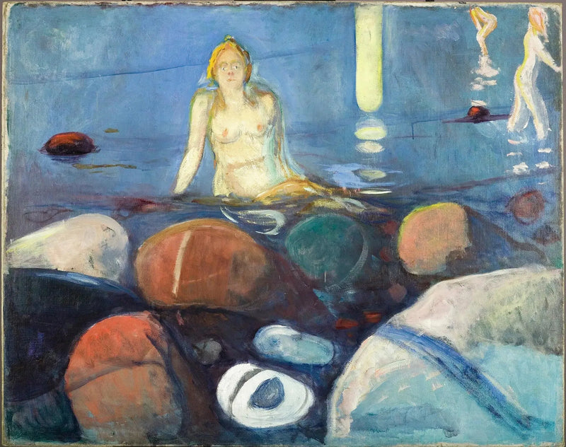 Sommernatt. Sirene - Edvard Munch